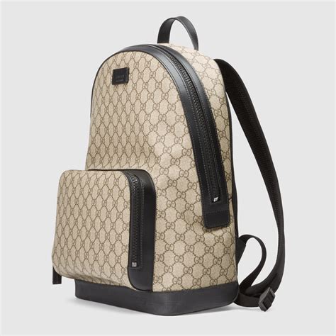 gucci supreme gg backpack|gg supreme canvas zip backpack.